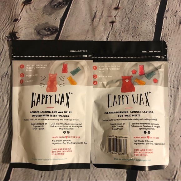 NWT Happy Wax® Soy Wax Melts - Set of 3 - Picture 5 of 6